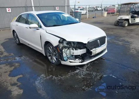 2018 Lincoln Mkz Hybrid Reserve из США, поврежденный, VIN 3LN6L5MU6JR628086
